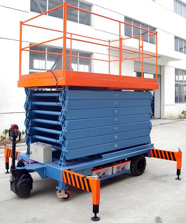 新疆助力行走剪叉式高空作业平台